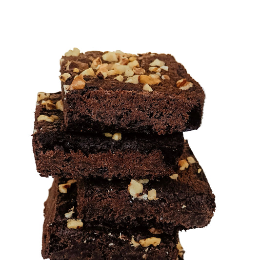 Walnut Brownies (Whole Wheat)