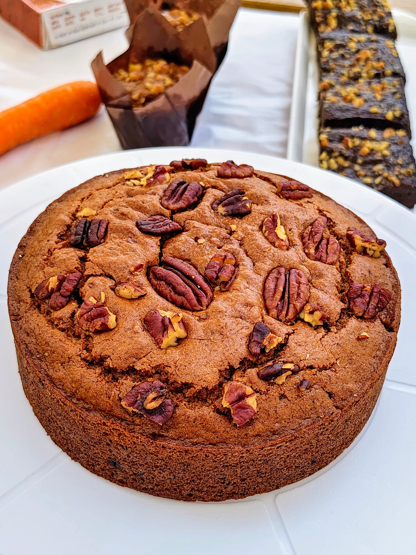 Carrot Pecan Cake